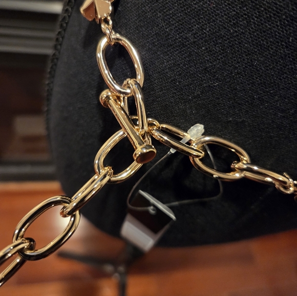 Kate Spade Flower Spade Chain Belt